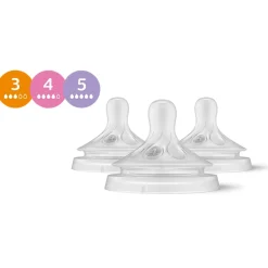 Tétines*Philips AVENT Lot 3 Tétines Natural Response de