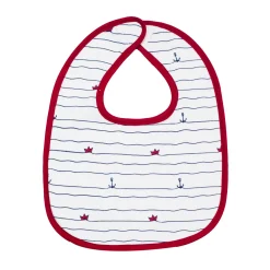 Bavoirs*Trois Kilos Sept Lot de 7 Bavoirs de Capitaine Bisous