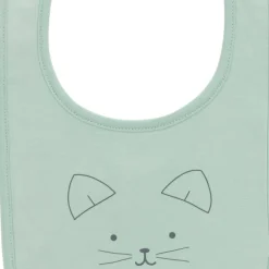 Bavoirs*P'tit bisou Lot de 2 bavoirs de Chatons / Sauge