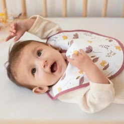 Bavoirs*Trois Kilos Sept Lot de 7 Bavoirs de Flowers