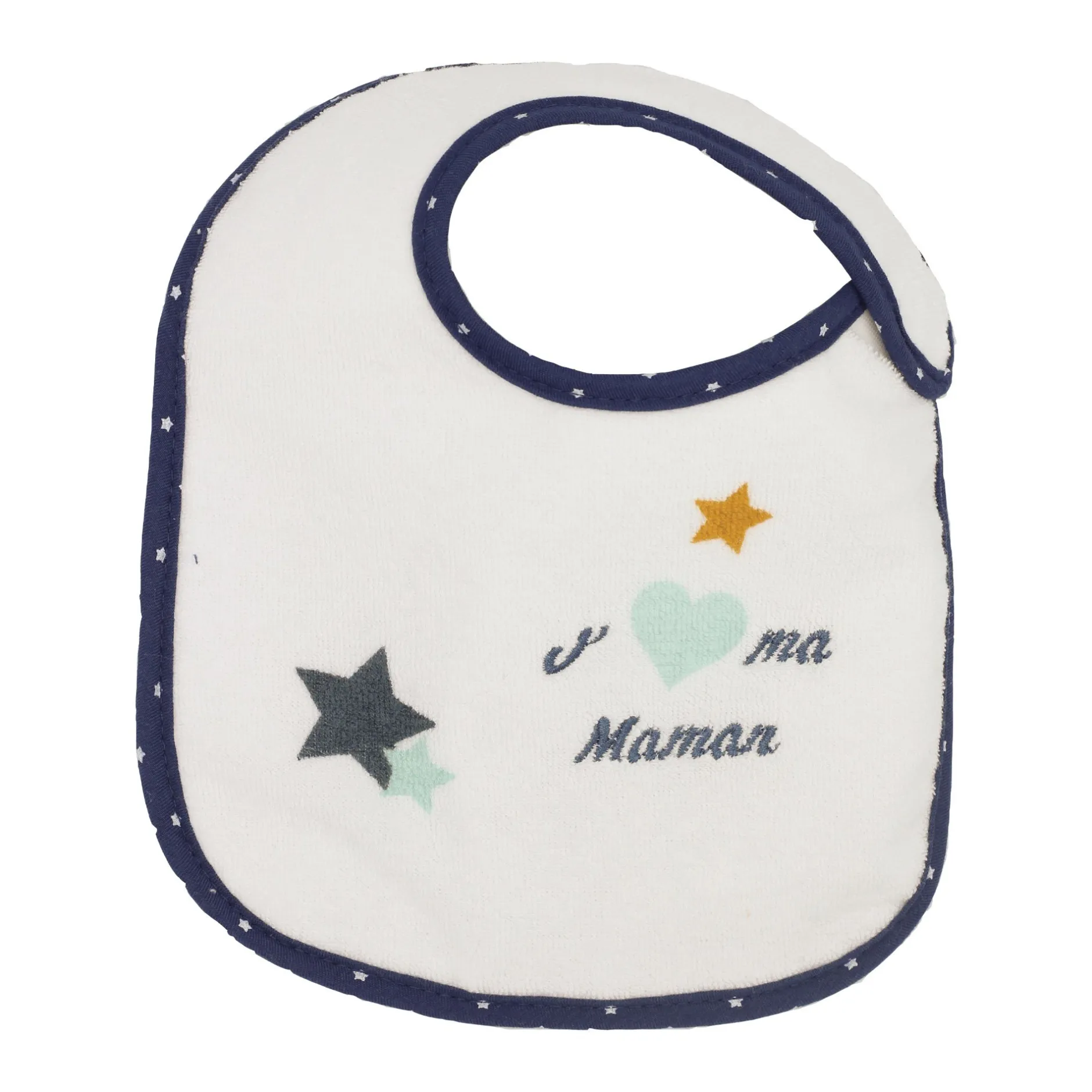 Bavoirs*Trois Kilos Sept Lot de 7 bavoirs naissance de Baby love garçon