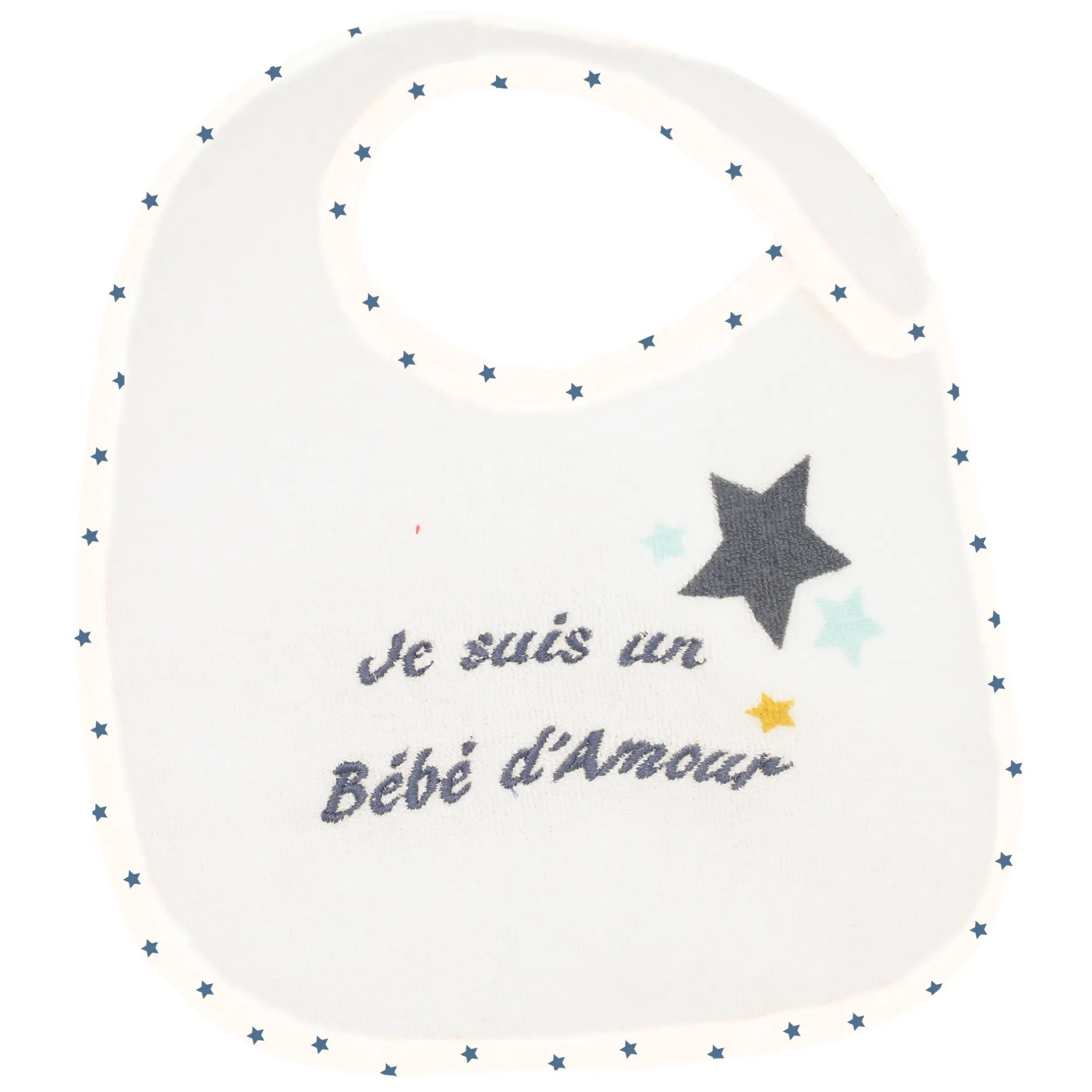 Bavoirs*Trois Kilos Sept Lot de 7 bavoirs naissance de Baby love garçon