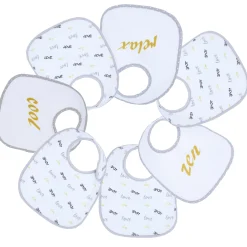 Bavoirs*Trois Kilos Sept Lot de 7 bavoirs naissance de Baby cool