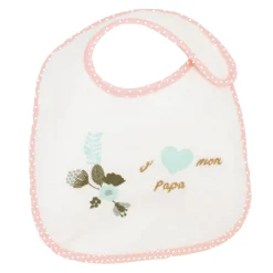 Bavoirs*Trois Kilos Sept Lot de 7 bavoirs naissance de Baby love fille