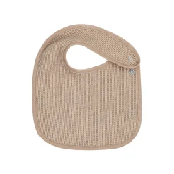 Bavoirs*Trois Kilos Sept Lot de 6 bavoirs nid d'abeille de Beige