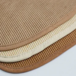 Bavoirs*Trois Kilos Sept Lot de 6 bavoirs nid d'abeille de Beige