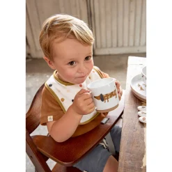 Bavoirs*Lässig Lot de 5 Bavoirs éponge de Little Mateys orange épicée