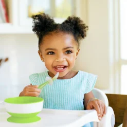 Bols*Munchkin Lot de 3 bols à base ventouse de