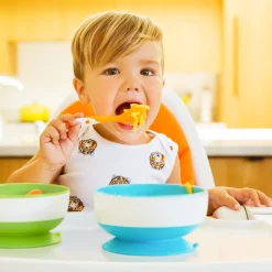 Bols*Munchkin Lot de 3 bols à base ventouse de