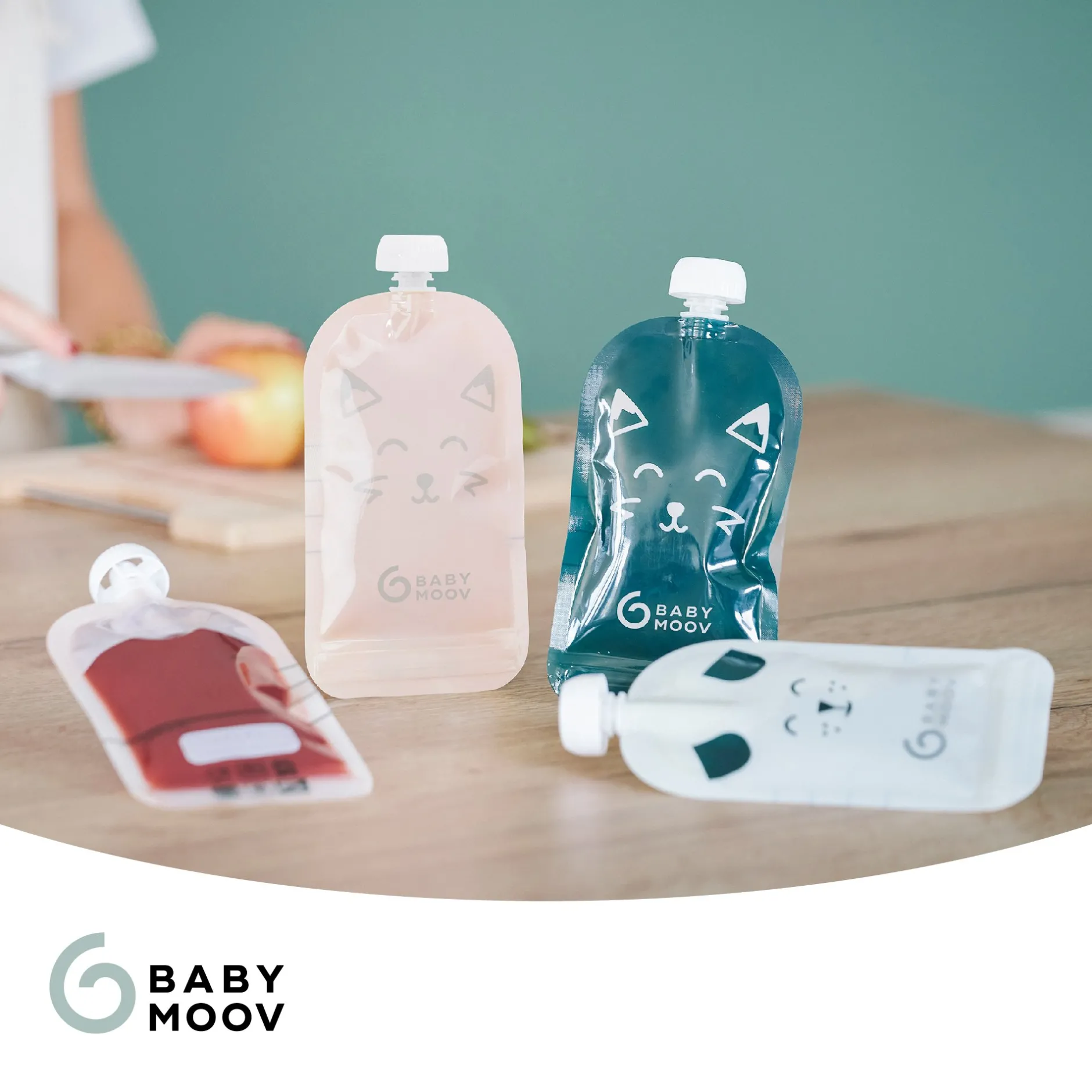 Cuiseurs Et Mixeurs*Babymoov Lot de 20 Gourdes réutilisables Isy Pouches 150 ml de