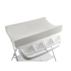 Housse De Matelas À Langer*Formula Baby Lot de 2 housse à matelas à langer de Ecru/Terracota