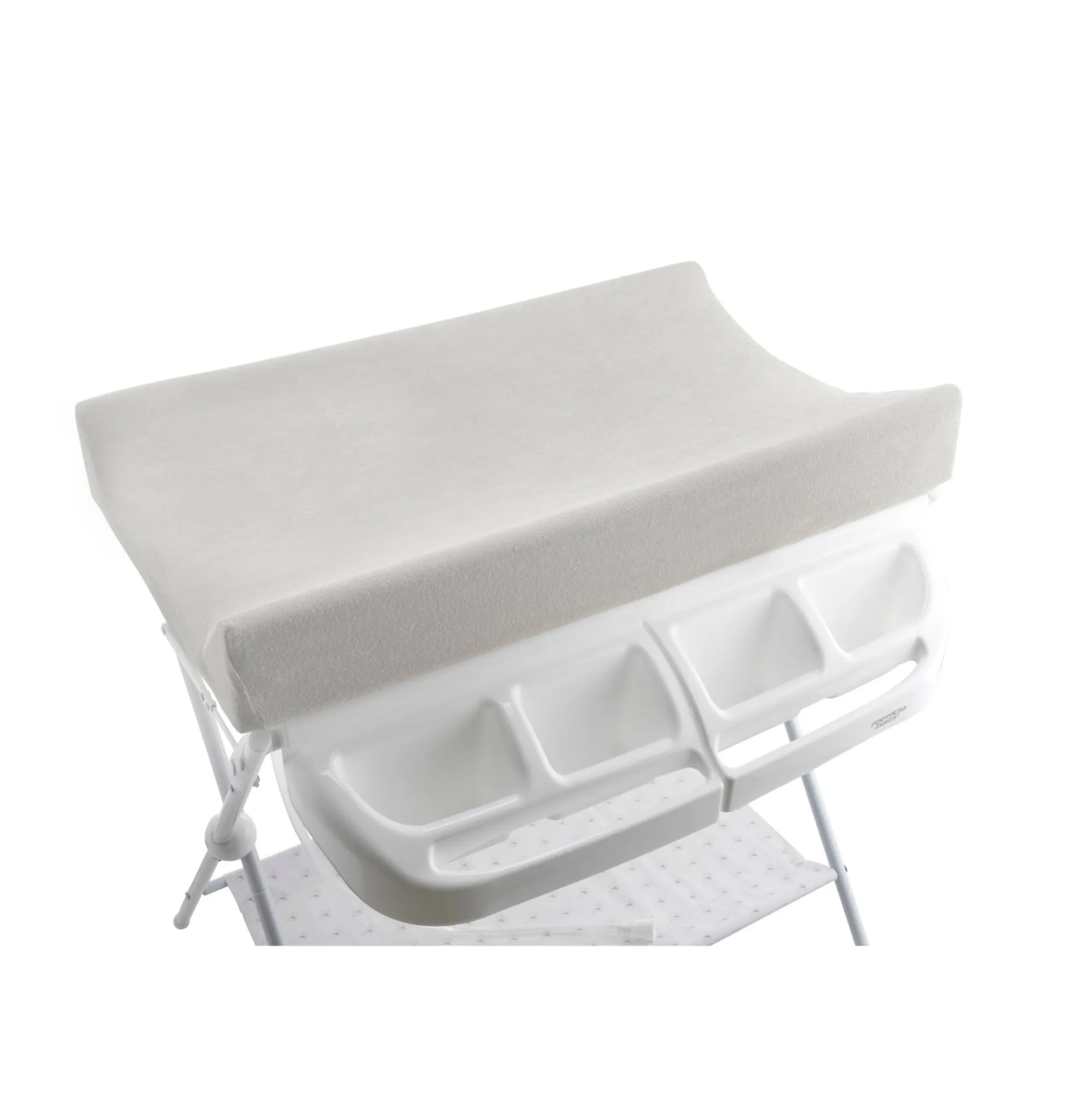 Housse De Matelas À Langer*Formula Baby Lot de 2 housse à matelas à langer de Ecru/Nile