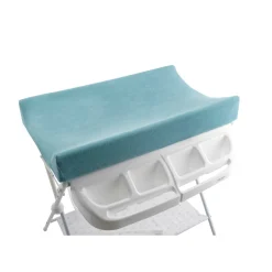 Housse De Matelas À Langer*Formula Baby Lot de 2 housse à matelas à langer de Ecru/Nile