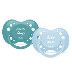 Sucettes*Dodie Lot de 2 sucettes Anatomiques 18 mois + de Aléatoire