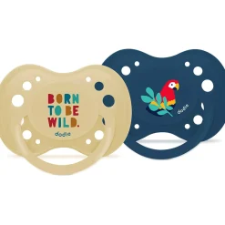 Sucettes*Dodie Lot de 2 sucettes Anatomiques 18 mois + de Aléatoire