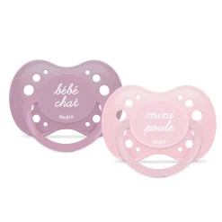 Sucettes*Dodie Lot de 2 sucettes Anatomiques 18 mois + de Aléatoire