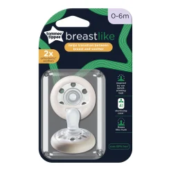 Sucettes*Tommee Tippee Lot de 2 sucettes Classique 0-6 mois de Aléatoire