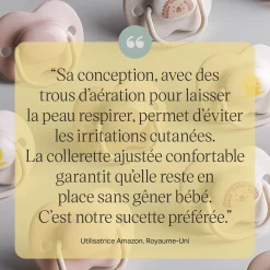 Sucettes*Tommee Tippee Lot de 2 sucettes Classique 0-6 mois de Aléatoire