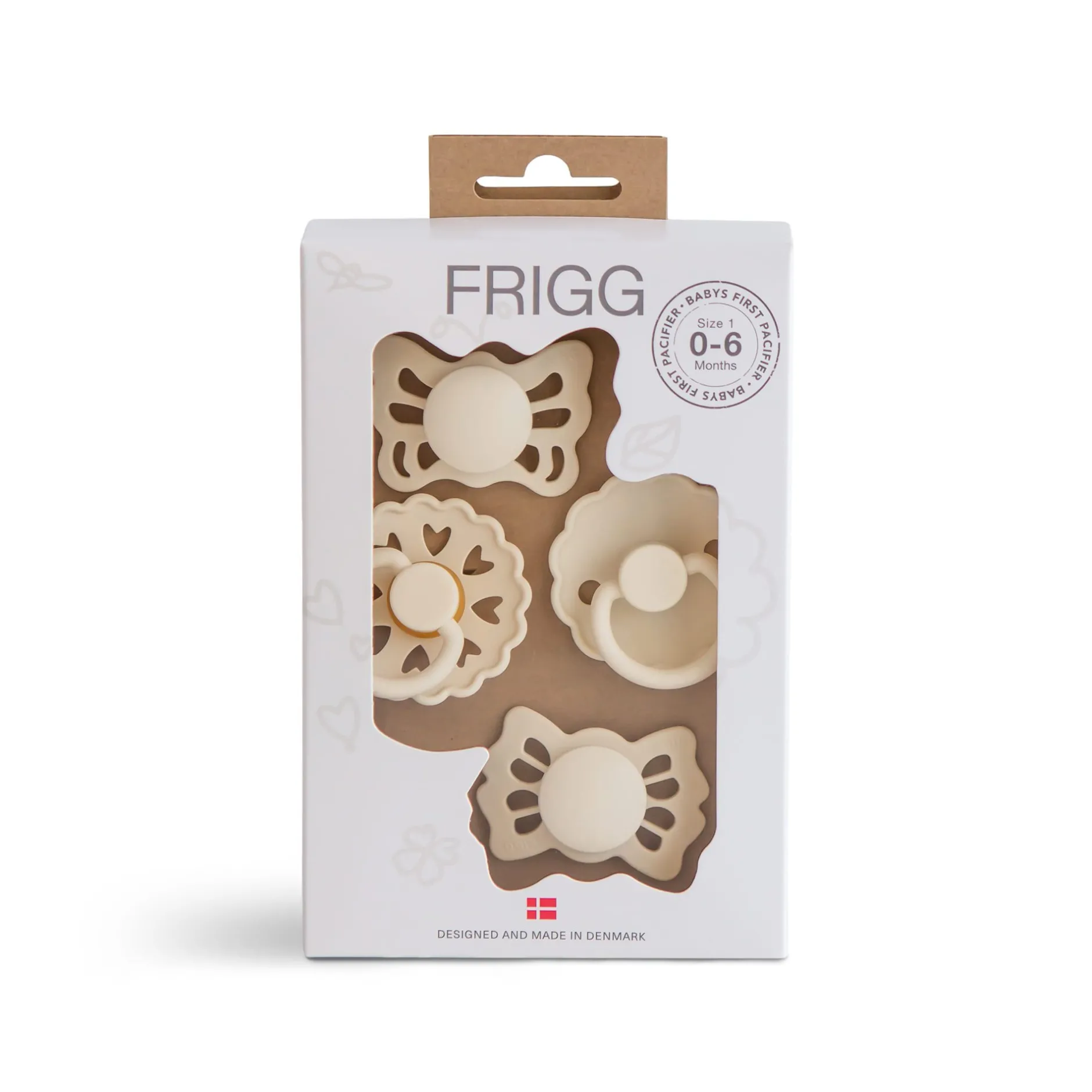 Sucettes*Frigg Lot de 4 Sucettes First de Crème