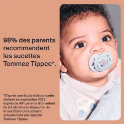 Sucettes*Tommee Tippee Lot de 2 sucettes Fun 18-36 mois de Aléatoire