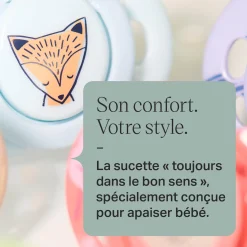 Sucettes*Tommee Tippee Lot de 2 sucettes Fun 18-36 mois de Aléatoire