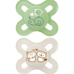 Sucettes*Mam Lot de 2 sucettes Original Naissance Aléatoire 0 - 2 mois de