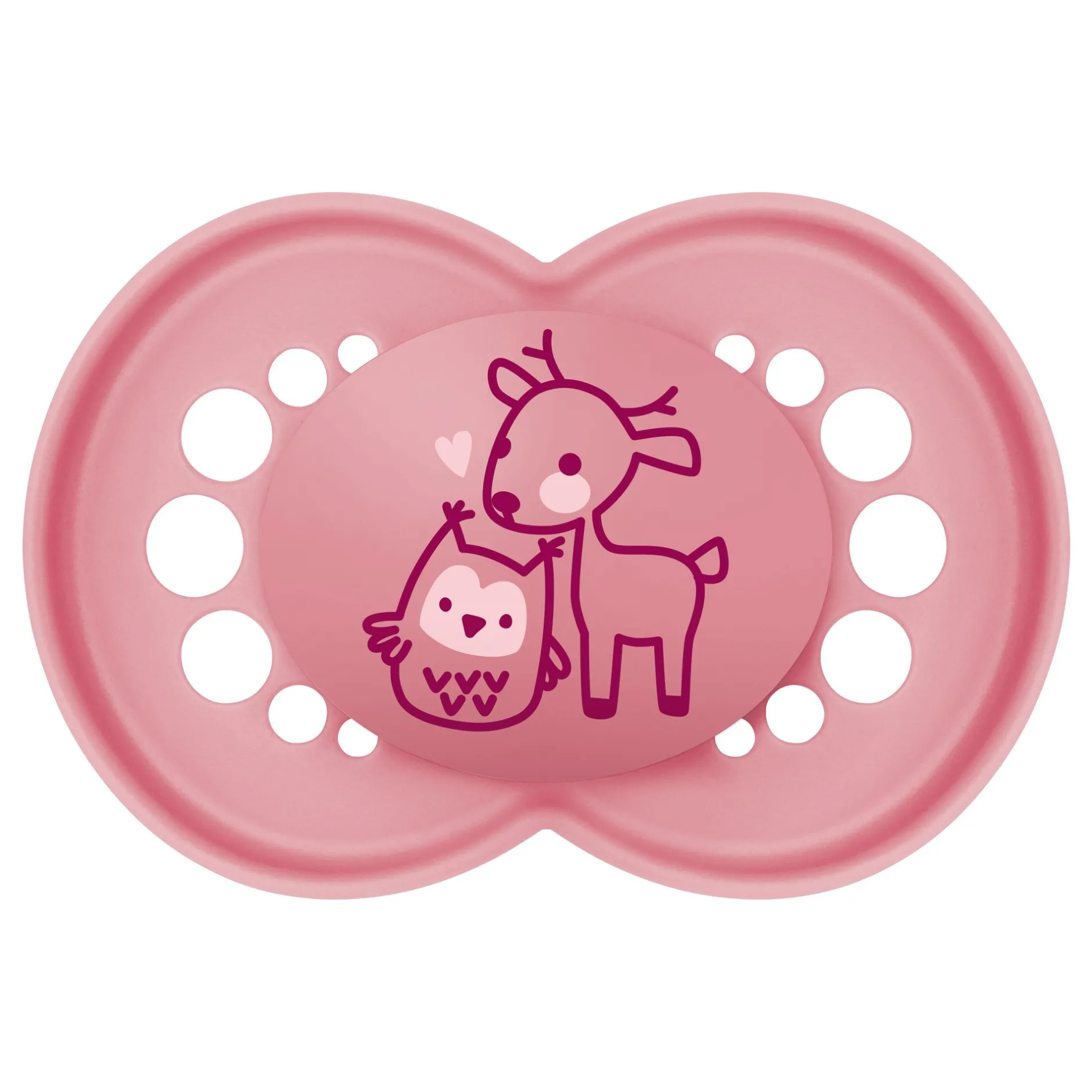 Sucettes*Mam Lot de 2 sucettes Original Nature Aléatoire 6 mois + de