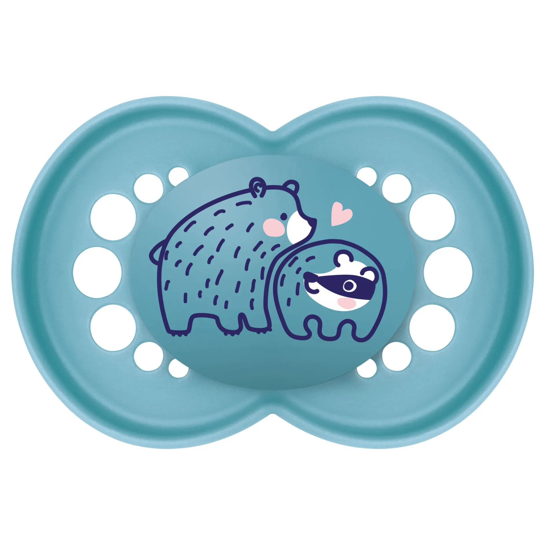 Sucettes*Mam Lot de 2 sucettes Original Nature Aléatoire 6 mois + de