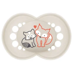 Sucettes*Mam Lot de 2 sucettes Original Nature Aléatoire 6 mois + de