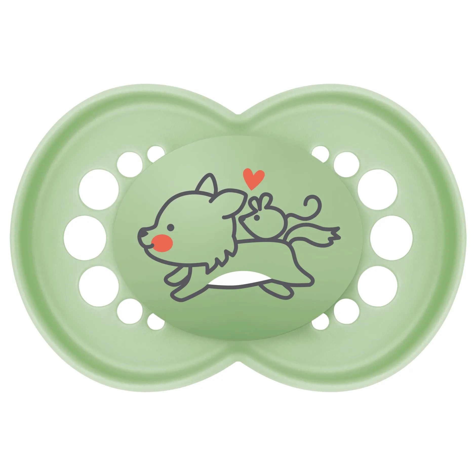 Sucettes*Mam Lot de 2 sucettes Original Nature Aléatoire 6 mois + de