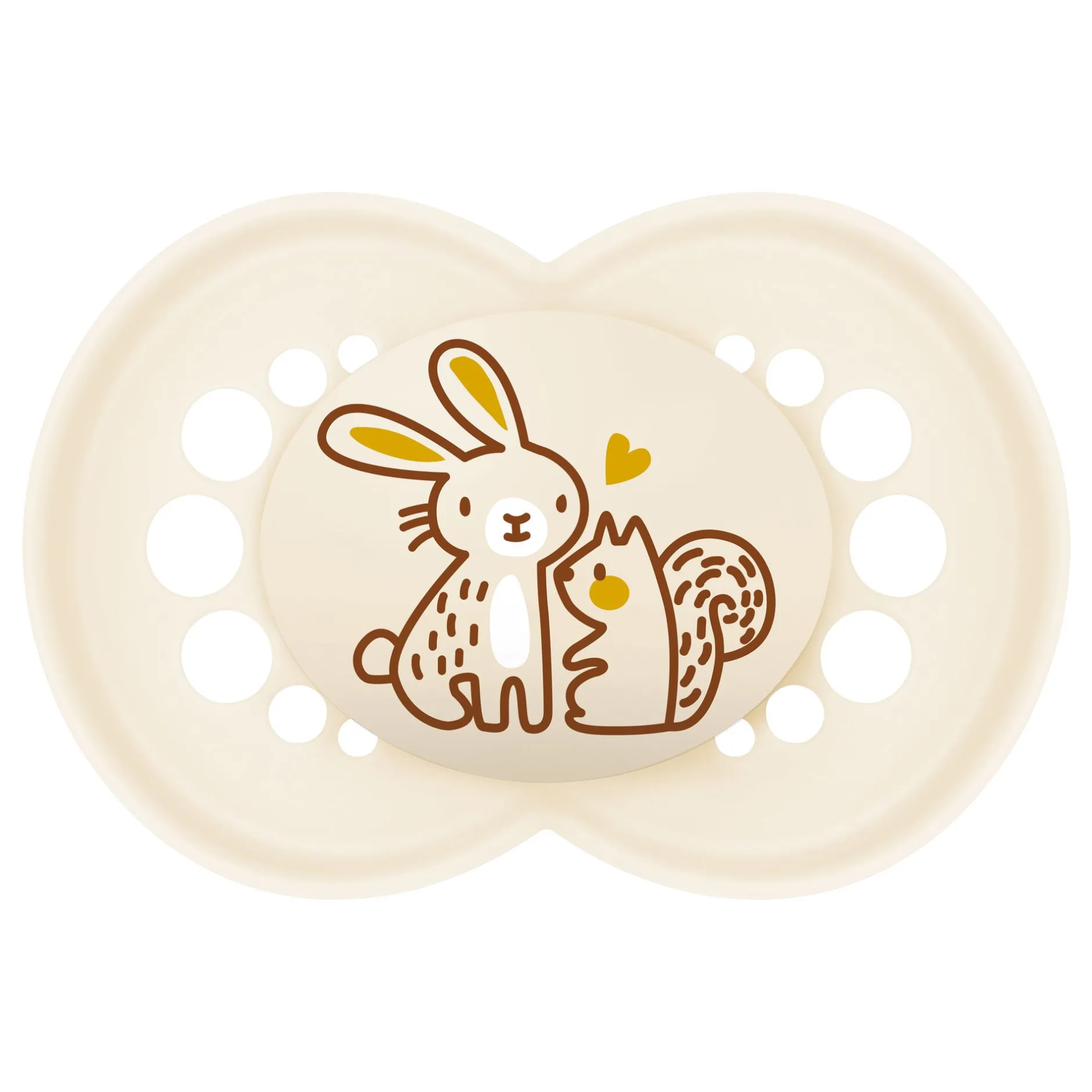 Sucettes*Mam Lot de 2 sucettes Original Nature Aléatoire 6 mois + de