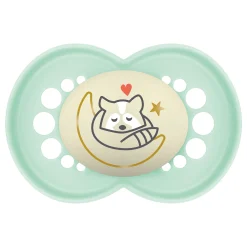 Sucettes*Mam Lot de 2 sucettes Original Nuit Aléatoire 18 mois + de