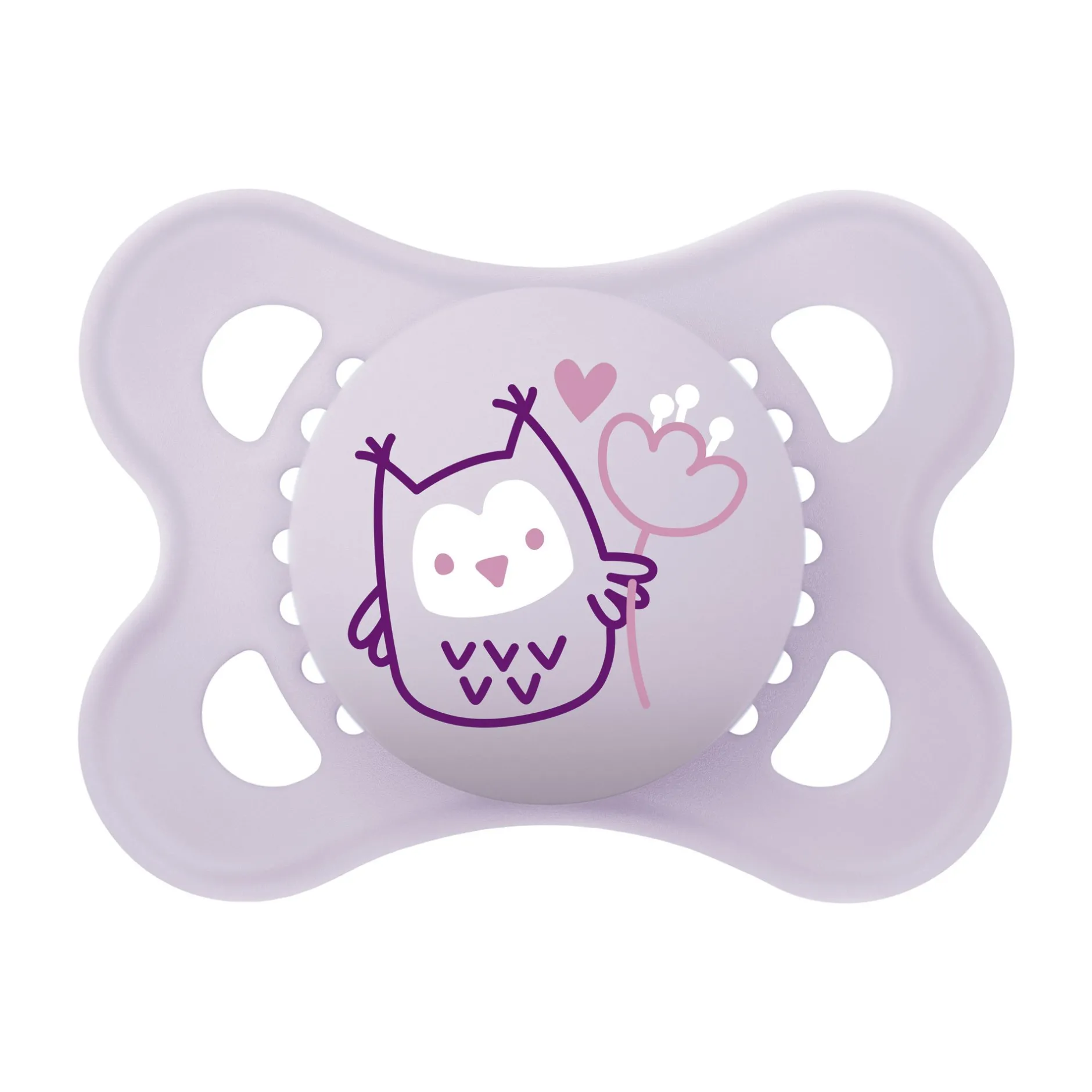 Sucettes*Mam Lot de 2 sucettes Original Nature Aléatoire 2 - 6 mois de