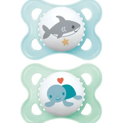 Sucettes*Mam Lot de 2 Sucettes Original Aléatoire 2 - 6 mois de Original Animaux Aléatoire