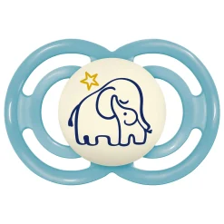 Biberons Pp (Polypropylène)*Mam Lot de 2 sucettes Perfect Nuit 6m+ Aléatoire de Duo Animaux