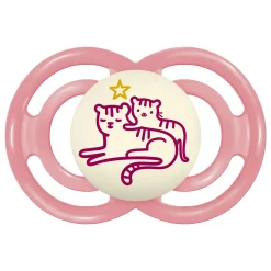 Biberons Pp (Polypropylène)*Mam Lot de 2 sucettes Perfect Nuit 6m+ Aléatoire de Duo Animaux