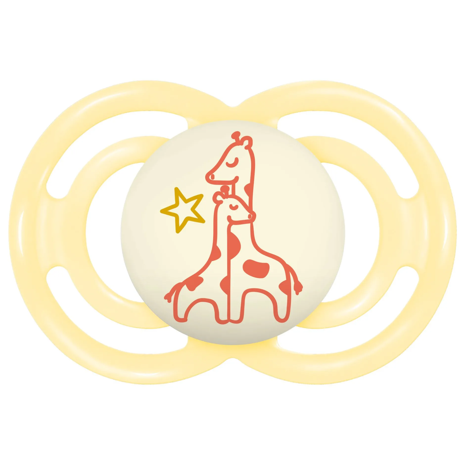 Biberons Pp (Polypropylène)*Mam Lot de 2 sucettes Perfect Nuit 6m+ Aléatoire de Duo Animaux