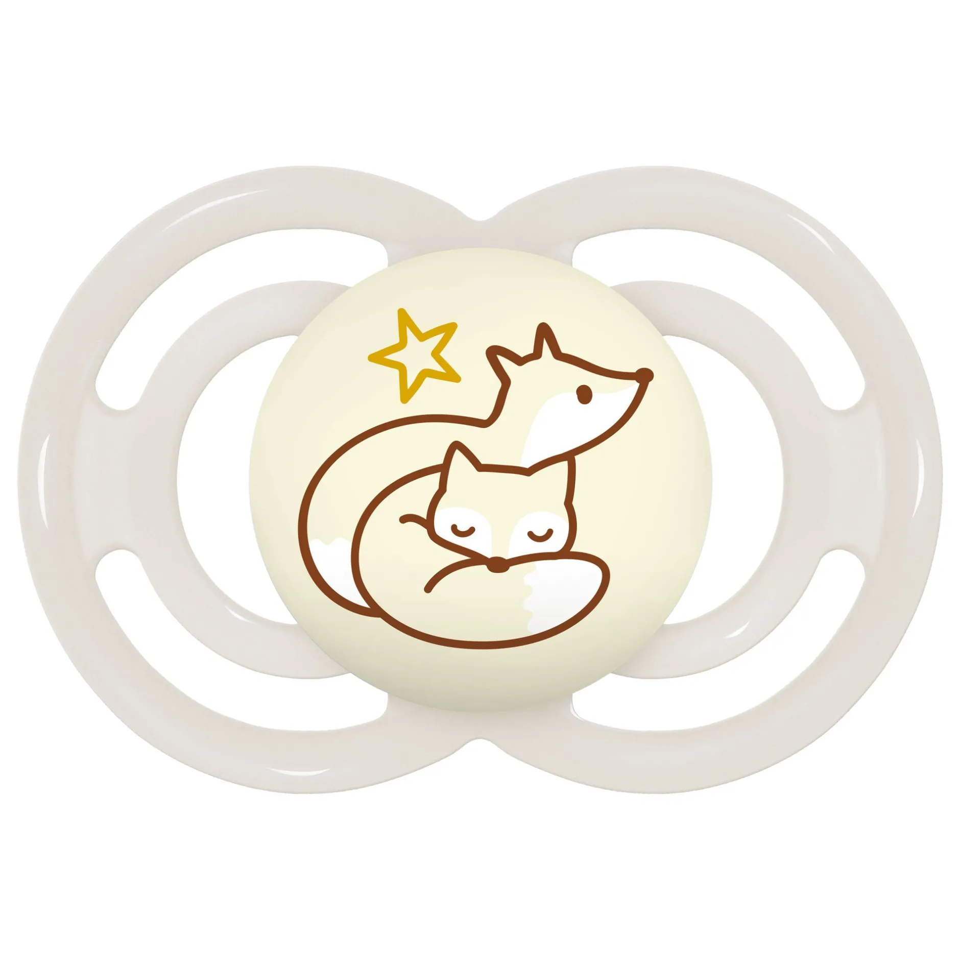 Biberons Pp (Polypropylène)*Mam Lot de 2 sucettes Perfect Nuit 6m+ Aléatoire de Duo Animaux