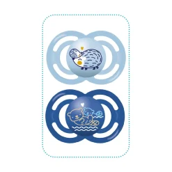 Sucettes*Mam Lot de 2 sucettes Perfect silicone 6m+ de Aléatoire