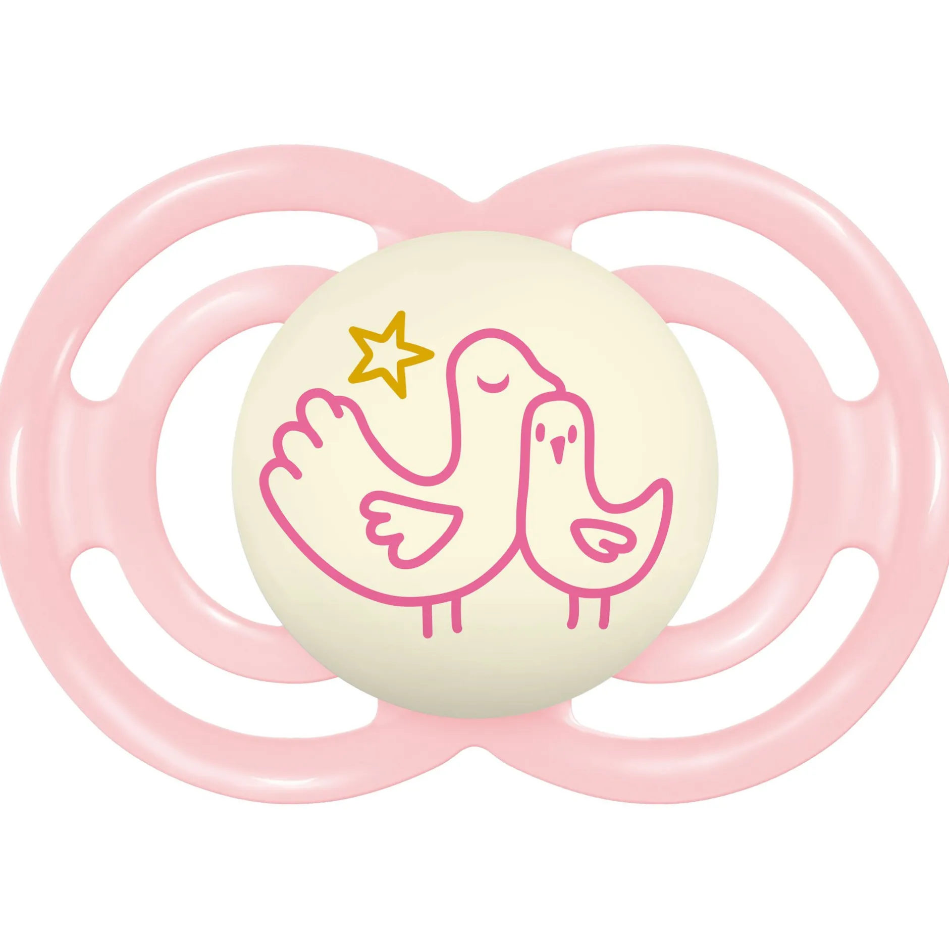 Sucettes*Mam Lot de 2 Sucettes Perfect Nuit 18M+ de Animaux Aléatoire