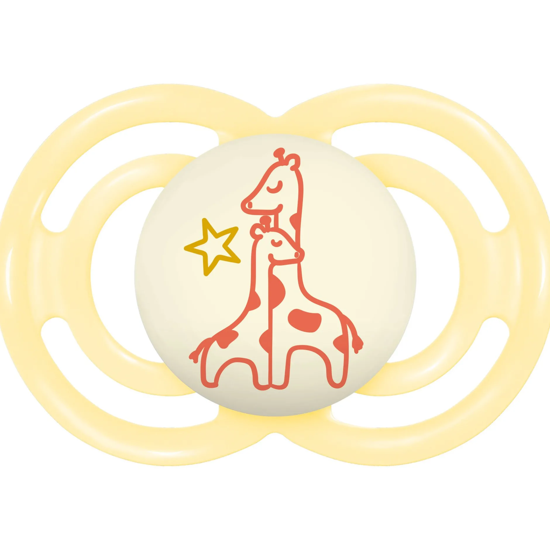 Sucettes*Mam Lot de 2 Sucettes Perfect Nuit 18M+ de Animaux Aléatoire