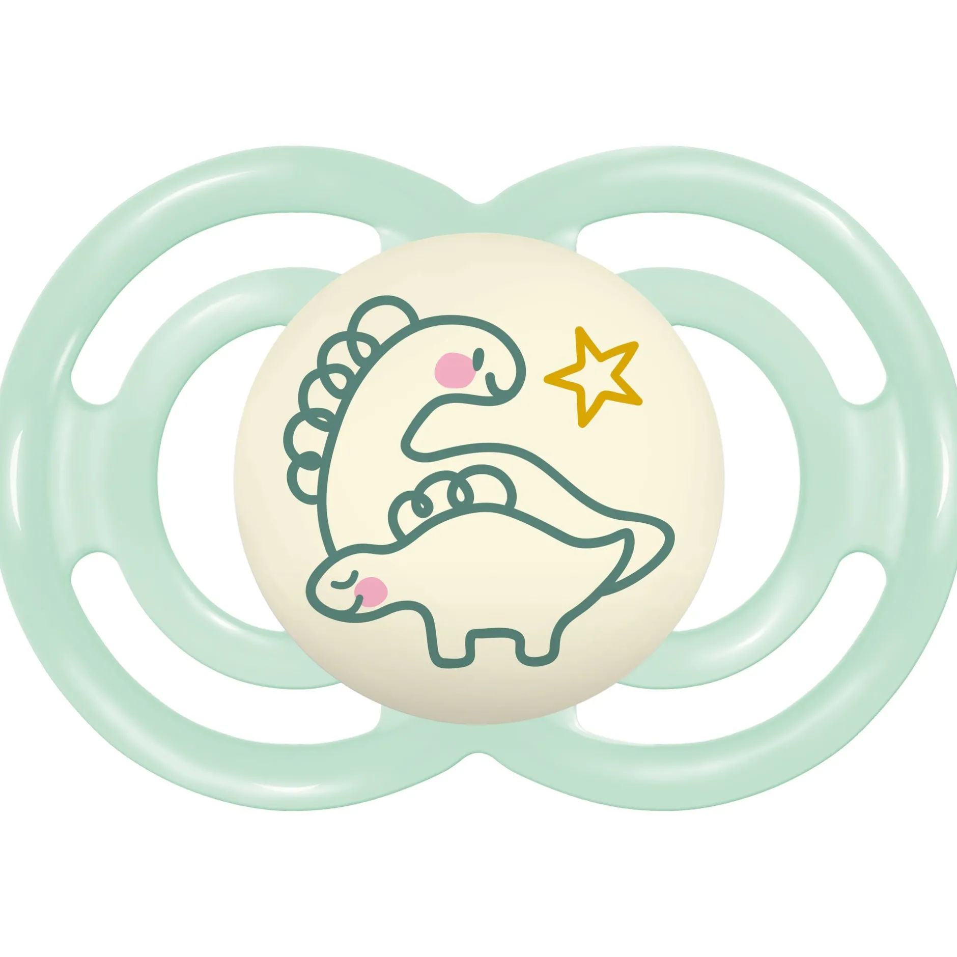 Sucettes*Mam Lot de 2 Sucettes Perfect Nuit 18M+ de Animaux Aléatoire