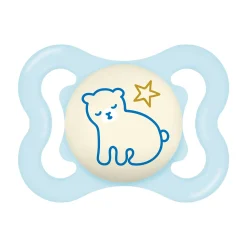 Sucettes*Mam Lot de 2 Sucettes Supreme Nuit 2-6M de Aléatoire