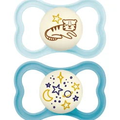 Sucettes*Mam Lot de 2 Sucettes Supreme Nuit de Aléatoire