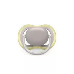 Sucettes*Philips AVENT Lot de 2 sucettes Ultra Air 6 - 18 mois de Vert / Gris