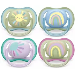 Sucettes*Philips AVENT Lot de 2 sucettes Ultra Air Aléatoire 0 - 6 mois de