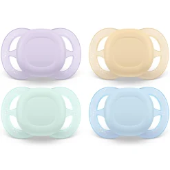 Sucettes*Philips AVENT Lot de 2 sucettes ultra start couleurs 0-2 mois de