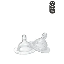 Tétines*Twistshake Lot de 2 tétine anti-colique 2 mois + de