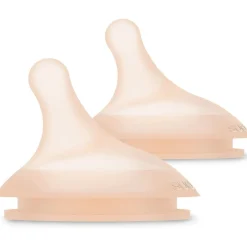Tétines*Suavinex Lot de 2 tétines anti-colique zerø.zerø Débit rapide de