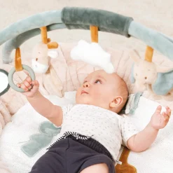Tapis D'Éveil*Nattou Luna & Axel Tapis pouf d’éveil avec arches de